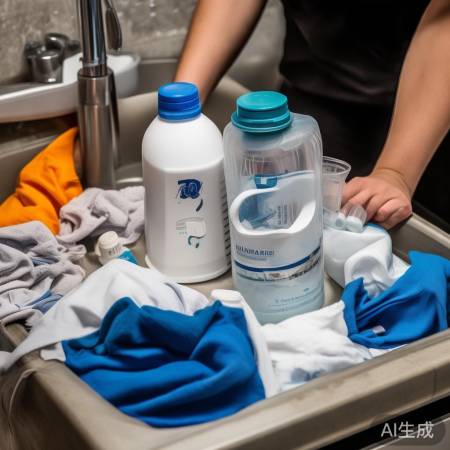 洗衣液量不足，衣物洗不净