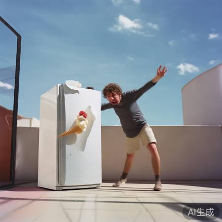 冰箱阳台化笑料