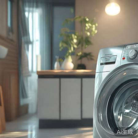 “小米洗衣机，简单自然好洗衣”