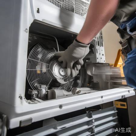 检查空调内机,排查故障