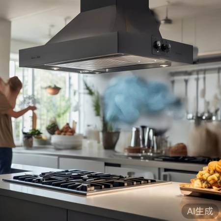 选购油烟机,注意噪音指标。