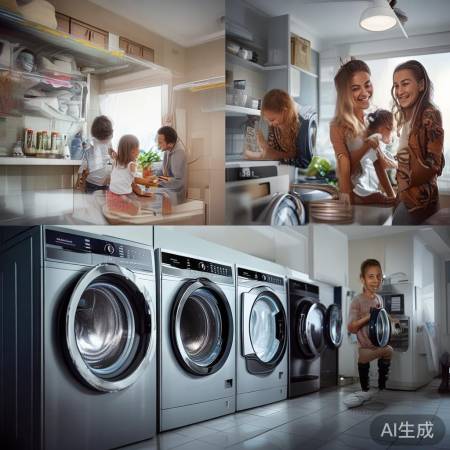 全自动洗衣机,轻松生活新选择