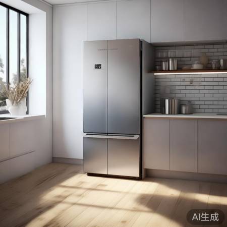 美的冰箱536，时尚节能高品质