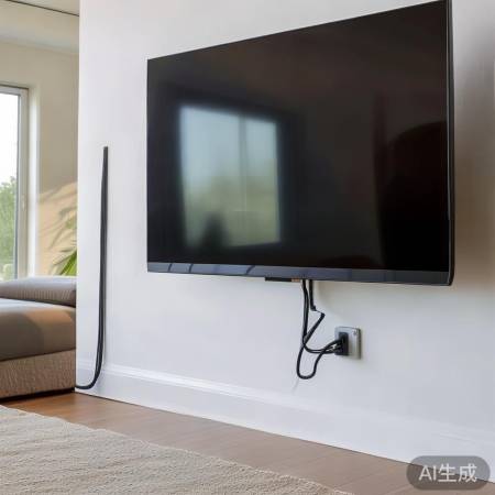 欧门电视机售后统一热线教导$电视机挂墙插座:安全便捷的家居升级选择
