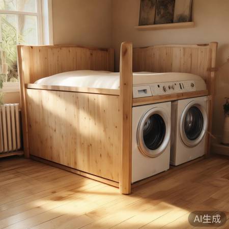 实木床变洗衣机新宠