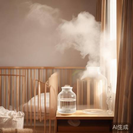 宝宝房间保湿，50-60湿度。