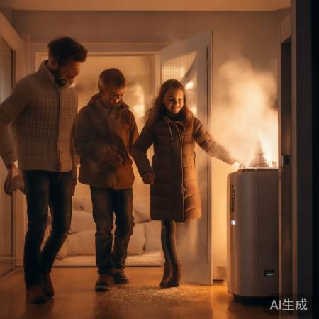 “热水温暖，家更温馨”