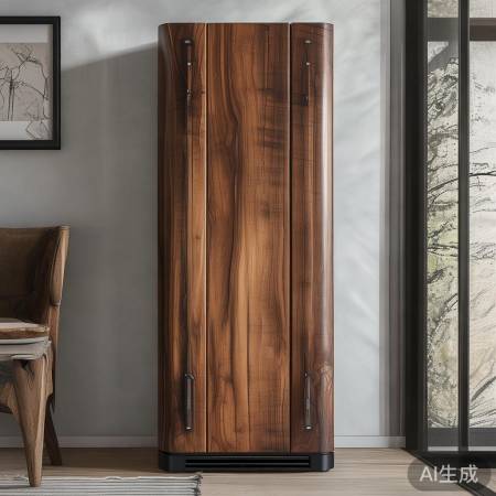 智能酒柜，简约复古艺术