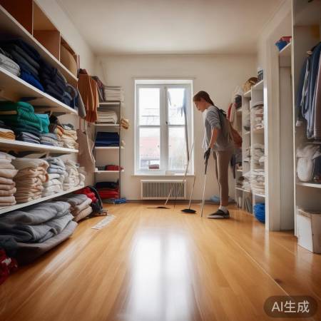 出租房整洁秘籍:定期打扫、收纳