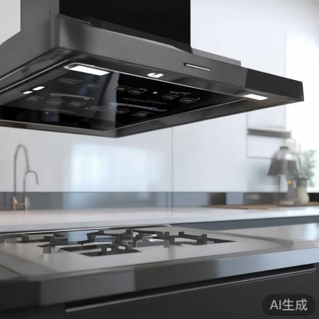 触屏油烟机,操作便捷