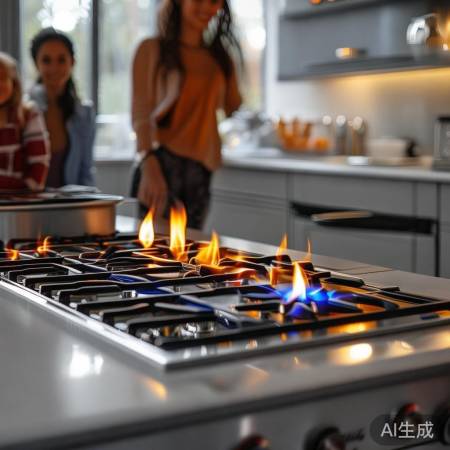 燃气灶操作简单,安全第一