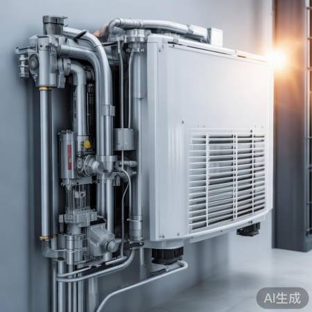 空气能热泵：循环提取热量