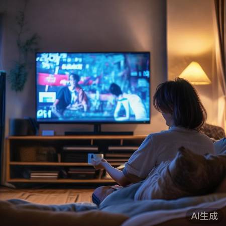 “追剧护眼，下期见！”