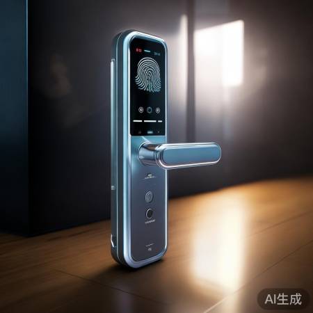 指纹锁识别快，防复制，小偷难入