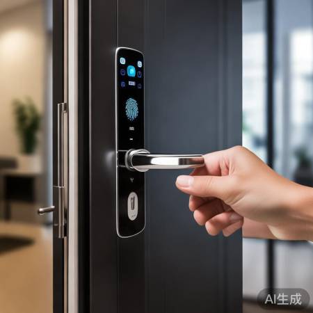 “指纹锁331解锁快又精准”