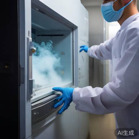 打开门，小心高温操作