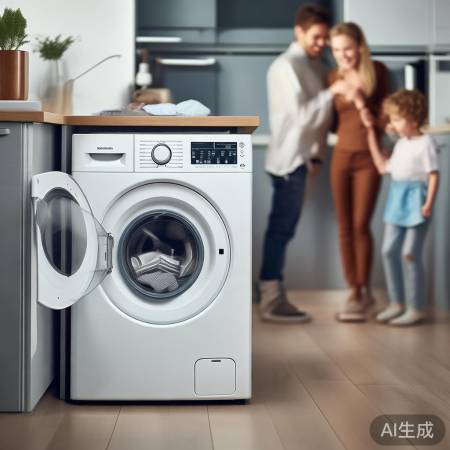 家用8公斤洗衣机,小巧实用