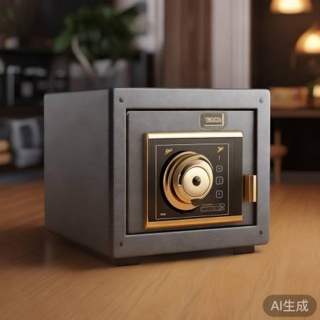 小巧保险柜，多层防护，操作简便