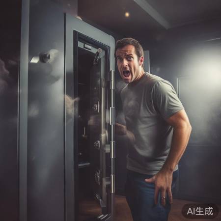 保险柜自开，笑出意外惊喜