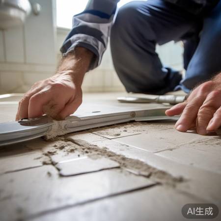 确保马桶水平安装