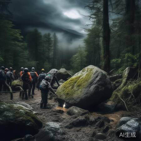 失联人员神秘失踪，竟深埋巨石与淤泥之下？揭秘真相！