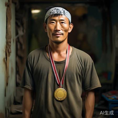 租房打工者骄傲,张博恒金牌辉煌