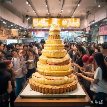 鲍师傅超长蛋挞热销秘诀