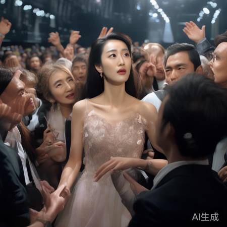 章若楠看秀待遇惊人