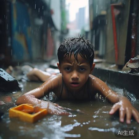 雨棚塌陷,男童受伤,家长炸锅
