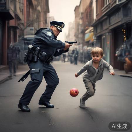 街头误射惨案,警觉宝贝安全